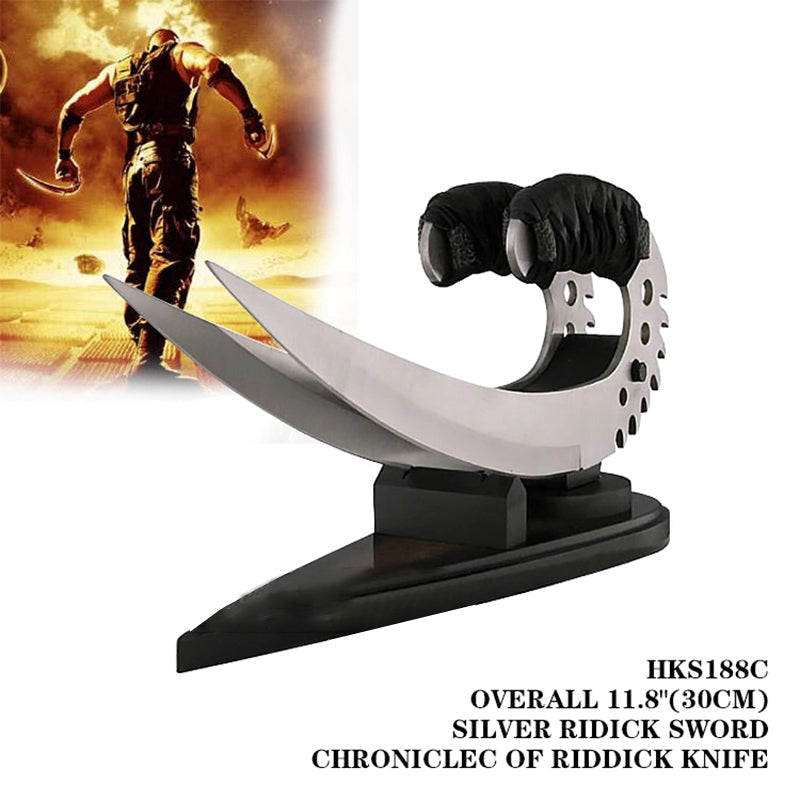 H-188-CH Riddick Saber Dual Claws, 9" - Tophatter Daily Deals