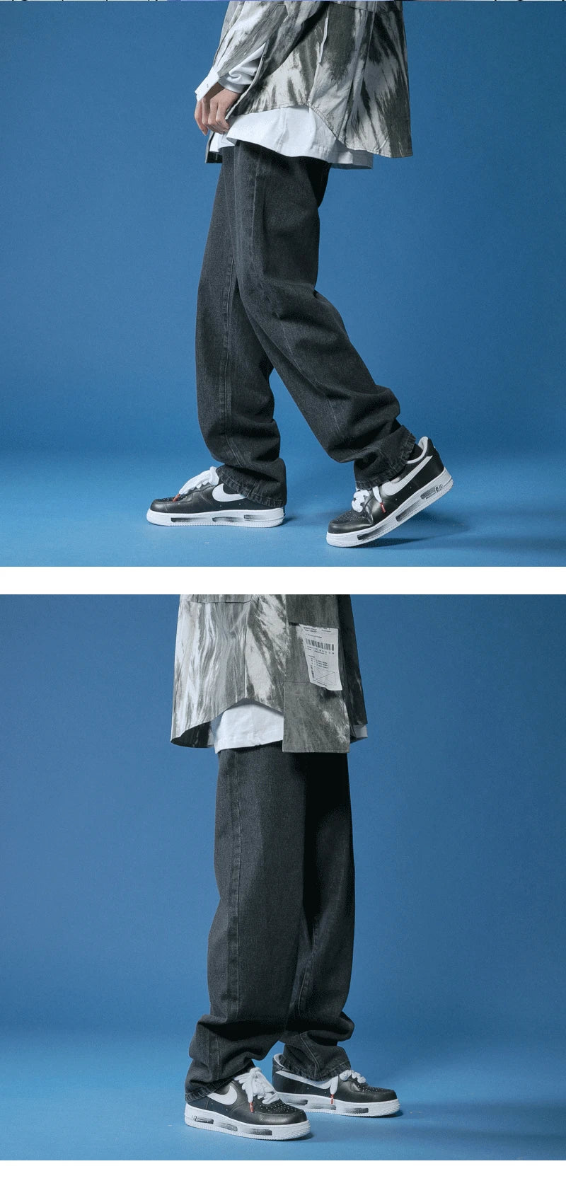 Soft Relaxed Men's Jeans - Baggy Tapered, Denim, Everyday - Tophatter Daily Deals