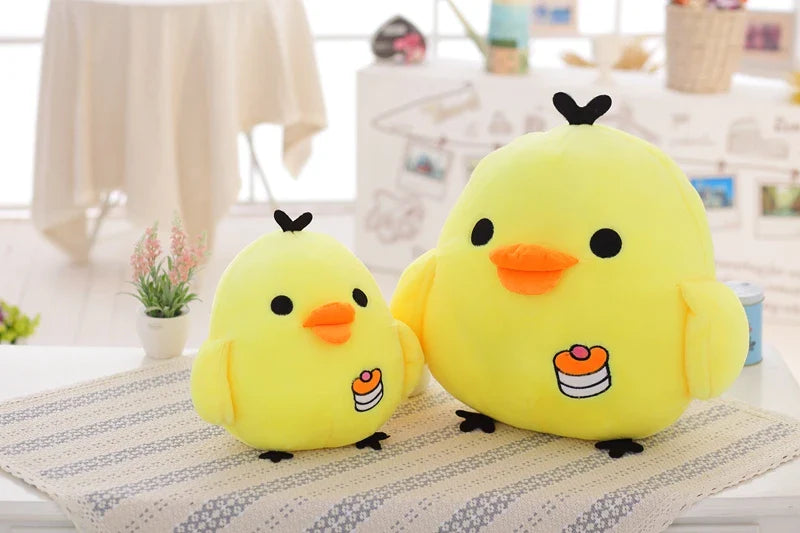 Yellow Chick Plush Chicken Kiiroitori Rilakkuma Chicken Stuffed Toy Animals - Tophatter Daily Deals