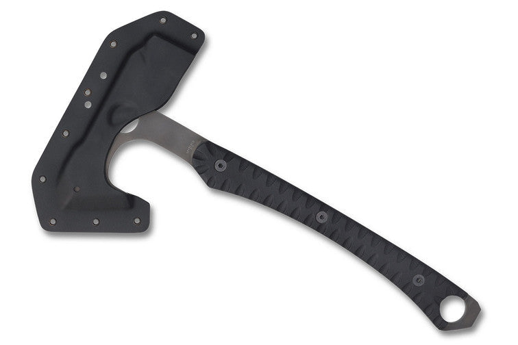 Spyderco Warrior Hawk Tomahawk - Black G10 Handles - Black TiCN Coated D2 Steel - H03 Throwing - Tophatter Daily Deals