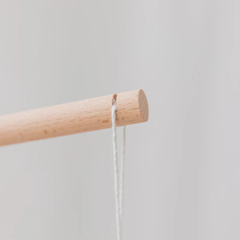 Baby Crib Mobile Wooden Nursery Newborn Sensory Toys - Tophatter Daily Deals