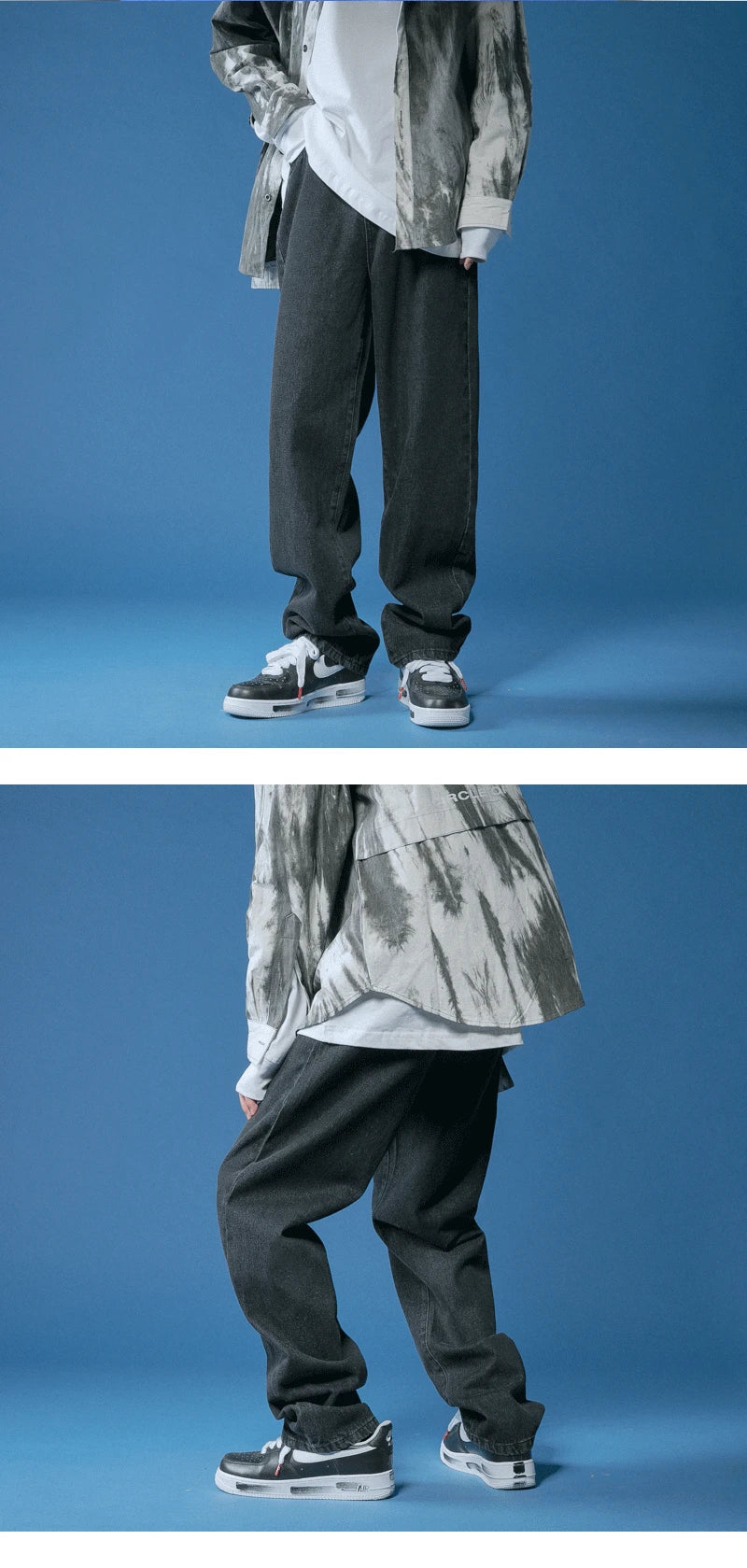 Soft Relaxed Men's Jeans - Baggy Tapered, Denim, Everyday - Tophatter Daily Deals
