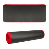 10MM Extra Thick Non-Slip NRB Yoga Mat 183x61cm Black Yoga & Pilates Mats - Tophatter Daily Deals