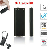 Voice Recorder Ultra Thin Mini Digital Dictaphone Compact - Tophatter Daily Deals