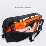 Tennis Badminton Racket Backpack Black Duffel Bags - Tophatter Daily Deals