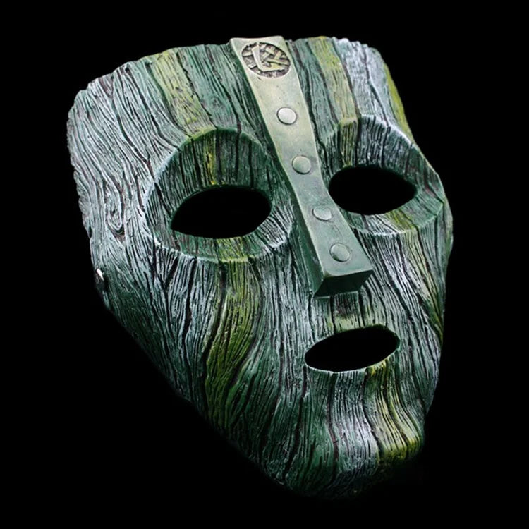 Loki Mask Resin Bark Masquerade Cosplay Mask Halloween 2025 God Of Mischief Prop - Tophatter Daily Deals