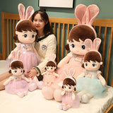 Kawaii Plush Girl Dolls with Rabbit Ears Mythical - Tophatter Daily Deals