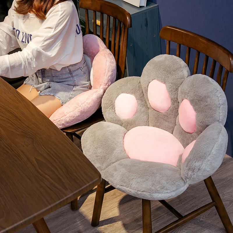 Electric Hand Warmer (Rechargeable) Kitten Cat Paw Plush Cushion Pillow Animals - Tophatter Daily Deals