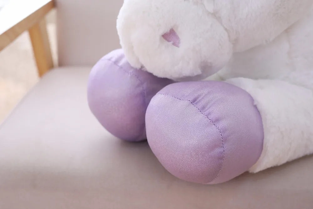 Huge Mystical Unicorn Plush Toy - 110cm Mythical - Tophatter Daily Deals