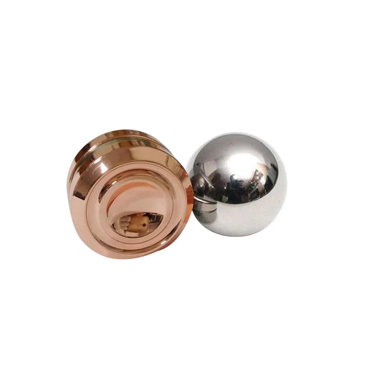 Magnetic Metal Gyroscope Fidget Toy Chrome Stress Reliever 1 Pcs 1 - Tophatter Daily Deals