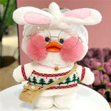 Korean Duck Plush Costume Glasses Dress Explorer White x White Animals - Tophatter Daily Deals