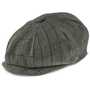Innovator - Walrus Hats Grey Plaid Polyester 8 Panel Newsboy Cap Newsboy - Tophatter Daily Deals
