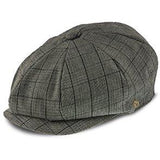 Innovator - Walrus Hats Grey Plaid Polyester 8 Panel Newsboy Cap Newsboy - Tophatter Daily Deals