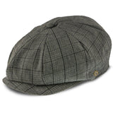 Innovator - Walrus Hats Grey Plaid Polyester 8 Panel Newsboy Cap Newsboy - Tophatter Daily Deals