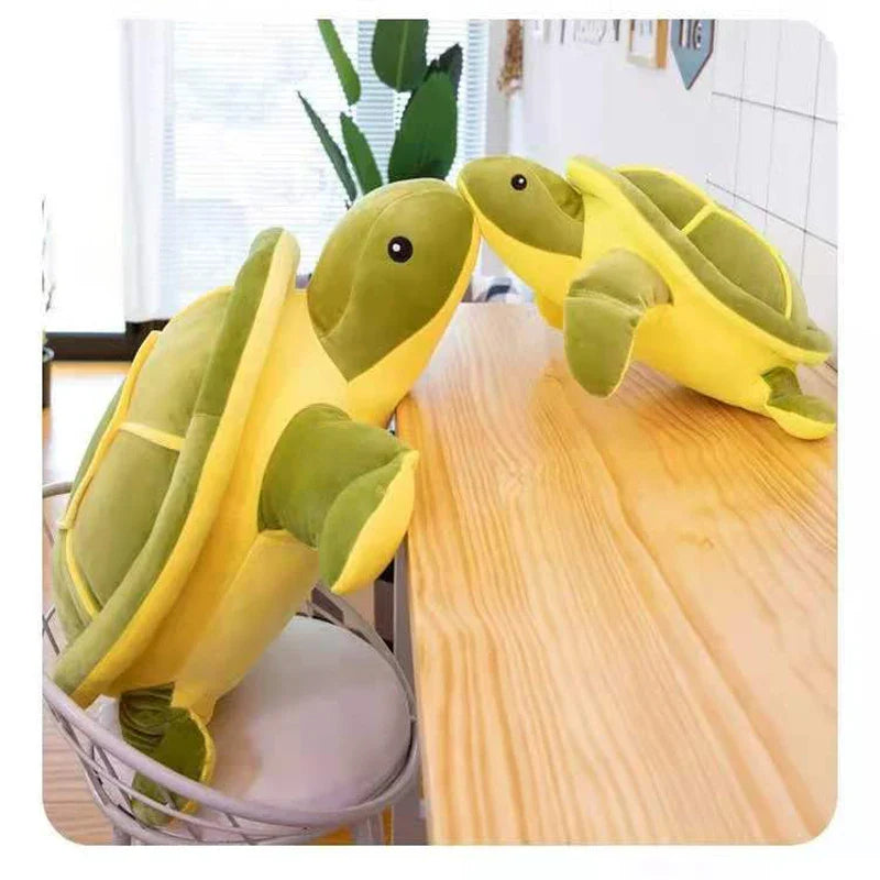 Large Green Turtle Sleeping Pillow Plush Toy Animals - Tophatter Daily Deals
