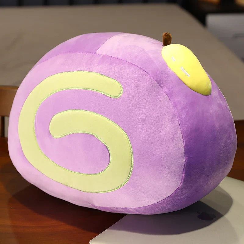 40cm Soft Fruit Cake Roll Plush Mantau Bun Pillow Cream Steamed Dim Sum Taro Bun with Matcha Cream Hand Covering Food - Tophatter Daily Deals