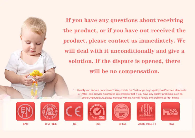 Wooden Crochet Animal Teether Rattle Newborn Sensory Toys - Tophatter Daily Deals