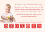 Wooden Crochet Animal Teether Rattle Newborn Sensory Toys - Tophatter Daily Deals
