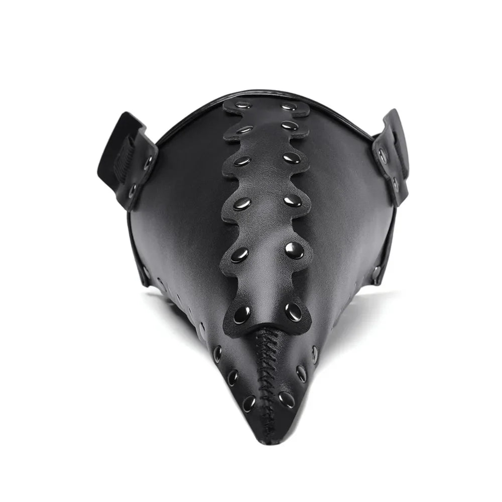 Plague Doctor PU Leather Mask Steampunk Halloween 2025 - Tophatter Daily Deals
