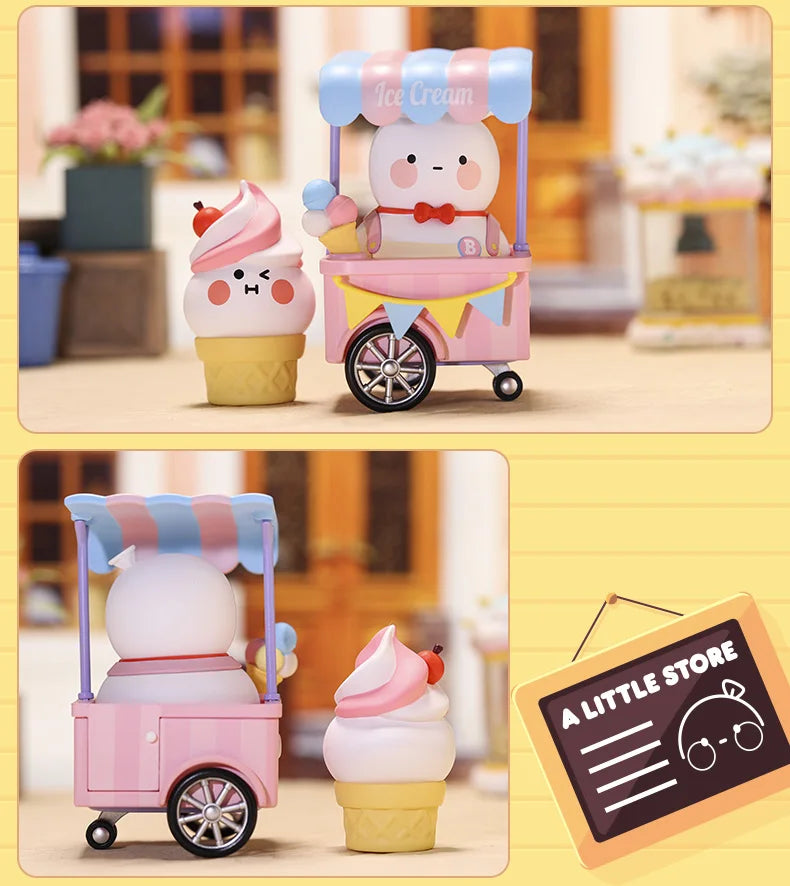 Genuine Pop Mart Bobo & Coco A Little Store Series Blind Box Figure Food - Tophatter Daily Deals