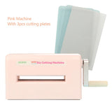 Die Cutting Machine A6 105mm Mini Embossing Tool Crafts Pink - Tophatter Daily Deals