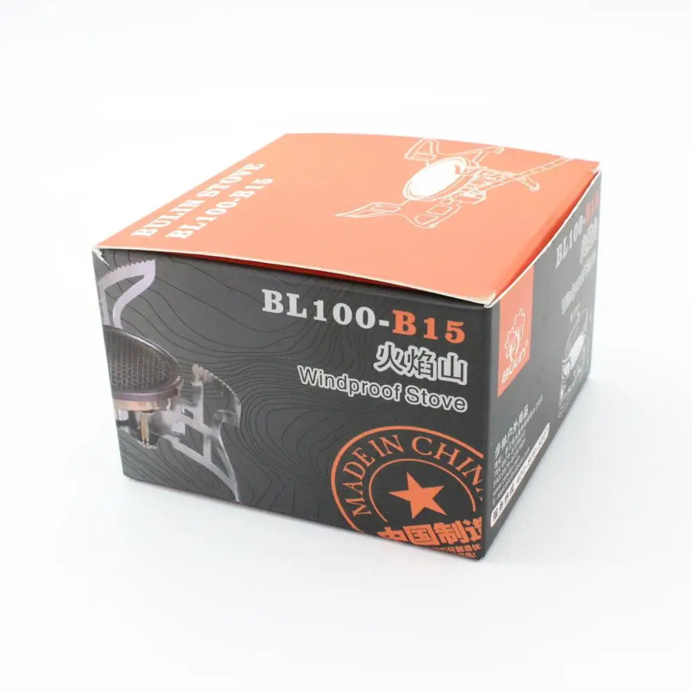 3800W Windproof Camping Gas Stove Silver Camp Cooking - Tophatter Daily Deals