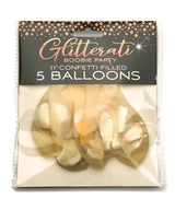 Glitterati Boobie Confetti Balloons Set of 5 Adult Party Supplies > Novelties > Bachelor & Bachelorette Items - Tophatter Daily Deals
