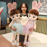Kawaii Plush Girl Dolls with Rabbit Ears Mythical - Tophatter Daily Deals