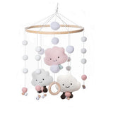Baby Crib Mobile Wooden Nursery Newborn Sensory Toys set-3 - Tophatter Daily Deals