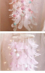 Dream Catcher Wind Chimes Feathers Handmade Mythical - Tophatter Daily Deals