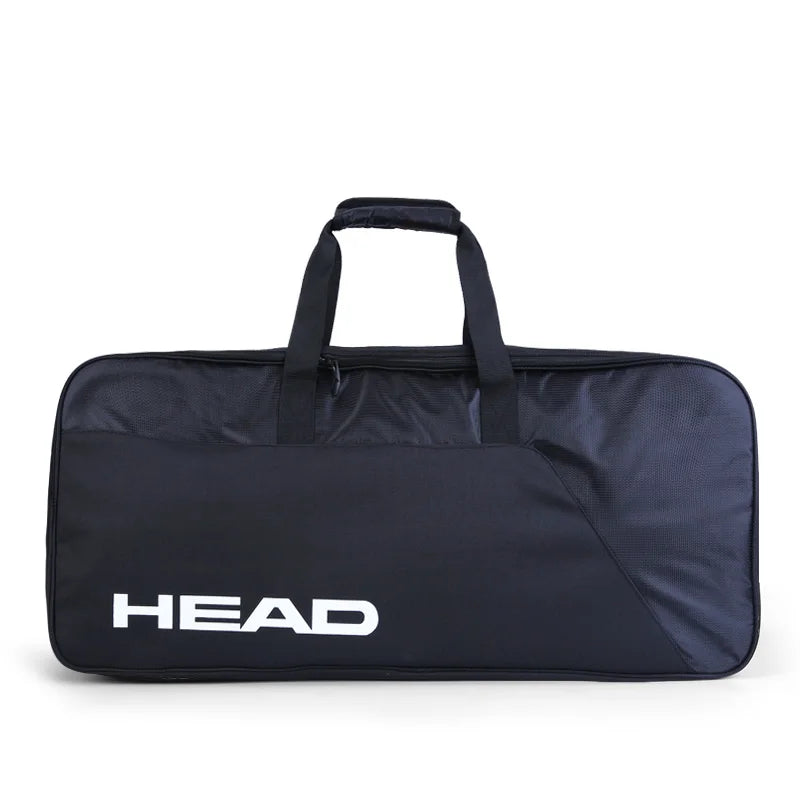 Tennis Badminton Racket Backpack Black Duffel Bags - Tophatter Daily Deals