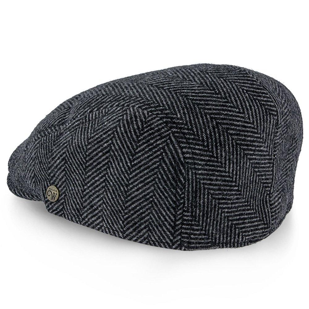 Main Street - Walrus Grey Tweed Plaid Herringbone Ivy Cap Ivy - Tophatter Daily Deals