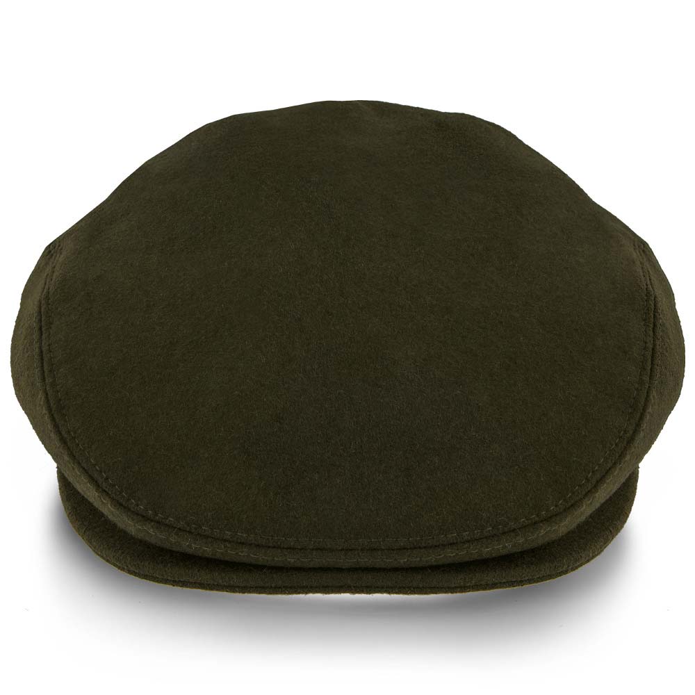 Madison - Walrus Hats Olive Milton Wool Blend Ivy Cap - Driving Cap Ivy - Tophatter Daily Deals