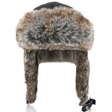 Walrus Hats Faux Fur Brown Trapper Hat Trapper - Tophatter Daily Deals
