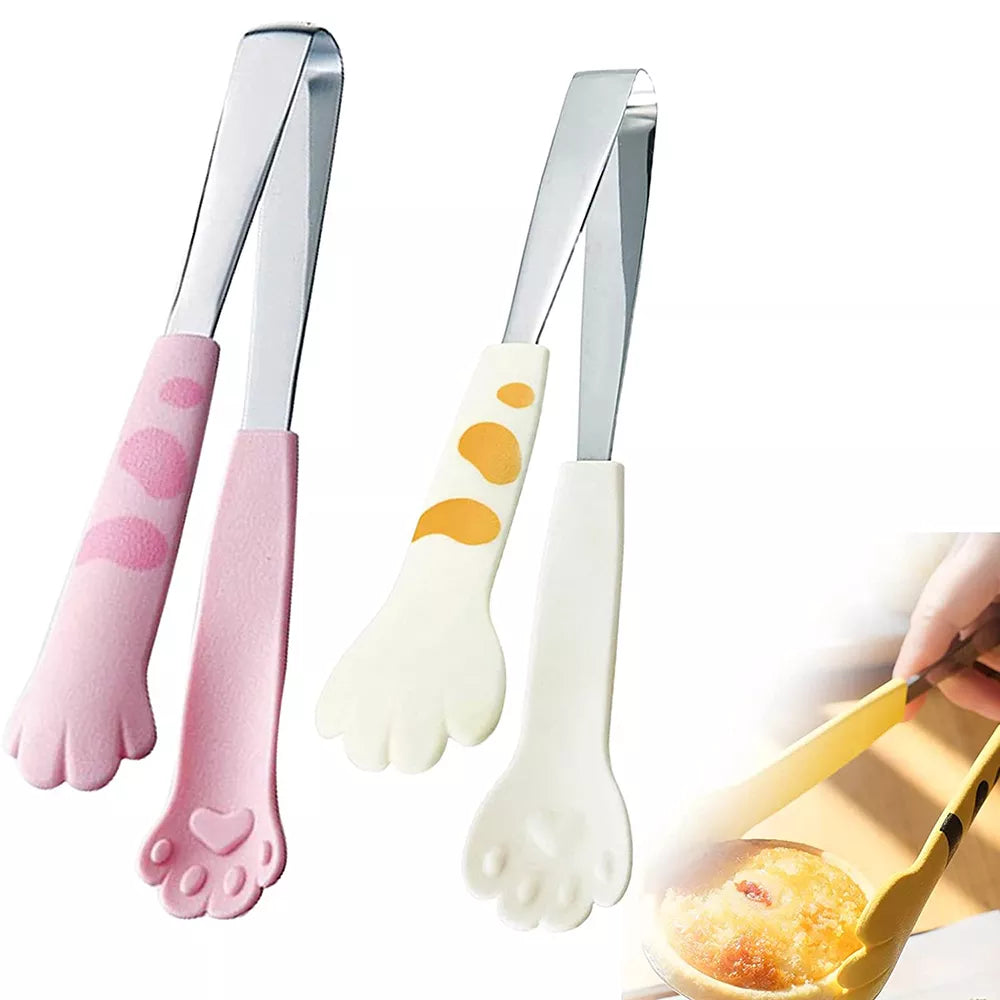 Japanese Cat Paw Barbecue Tongs Animals - Tophatter Daily Deals