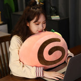 40cm Soft Fruit Cake Roll Plush Mantau Bun Pillow Cream Steamed Dim Sum Food - Tophatter Daily Deals
