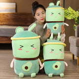 Avocado Watermelon Strawberry Orange Boba Bubble Fruit Milk Tea Plush Toy Food - Tophatter Daily Deals