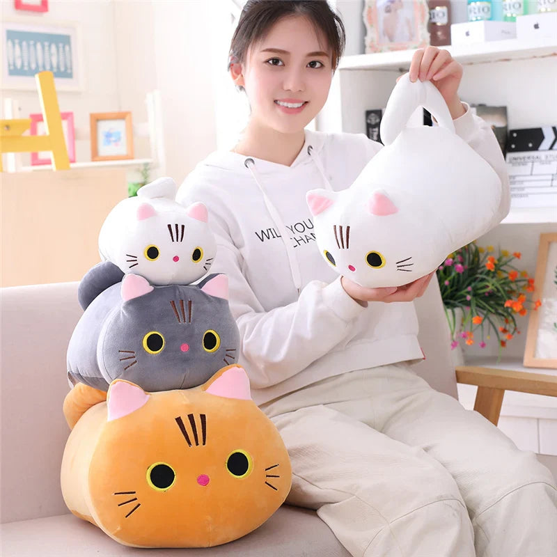Kawaii Loaf Cat Plush Toy Animals - Tophatter Daily Deals
