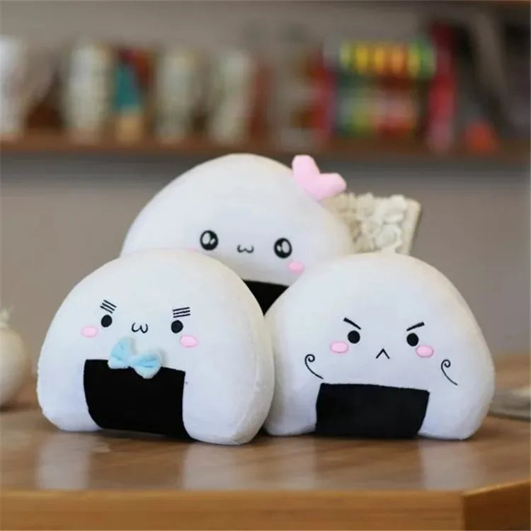 Onigiri Plush Mini Rice Ball Japanese Sushi Toy Food - Tophatter Daily Deals