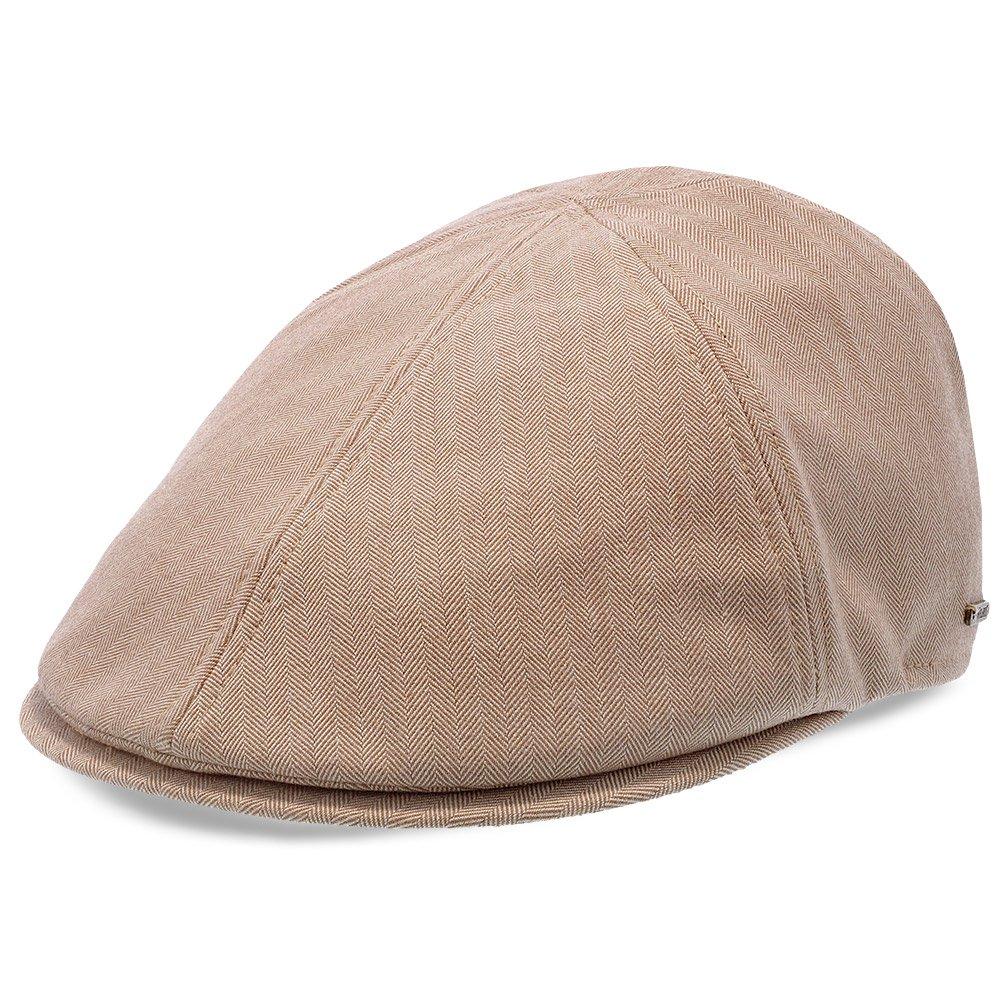 Walrus Hats Luxe Checkmate Duckbill Flat Cap Tan Flat Cap - Tophatter Daily Deals