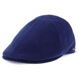 Walrus Hats Luxe Grand Master Duckbill Flat Cap Black Flat Cap - Tophatter Daily Deals