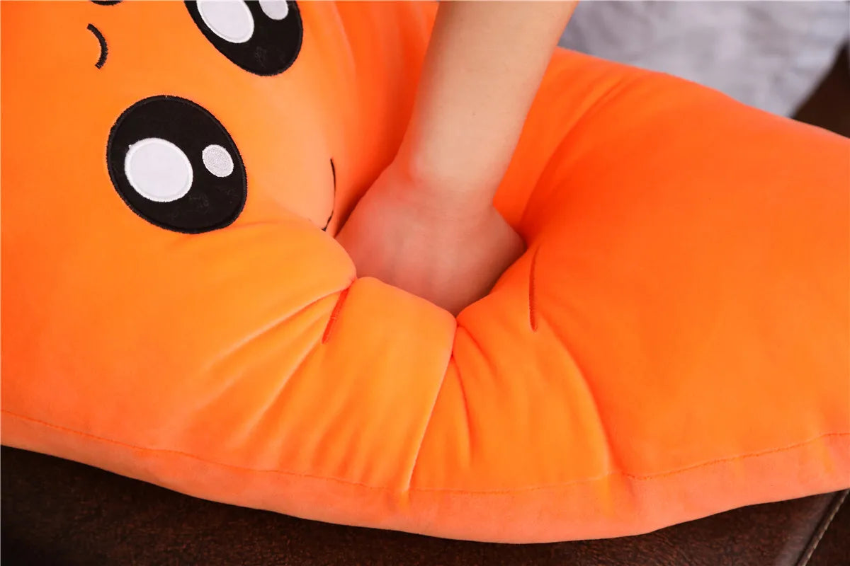 Cartoon Carrot Plant Vegetable Plush Stuffed Soft Toy Huge Food - Tophatter Daily Deals