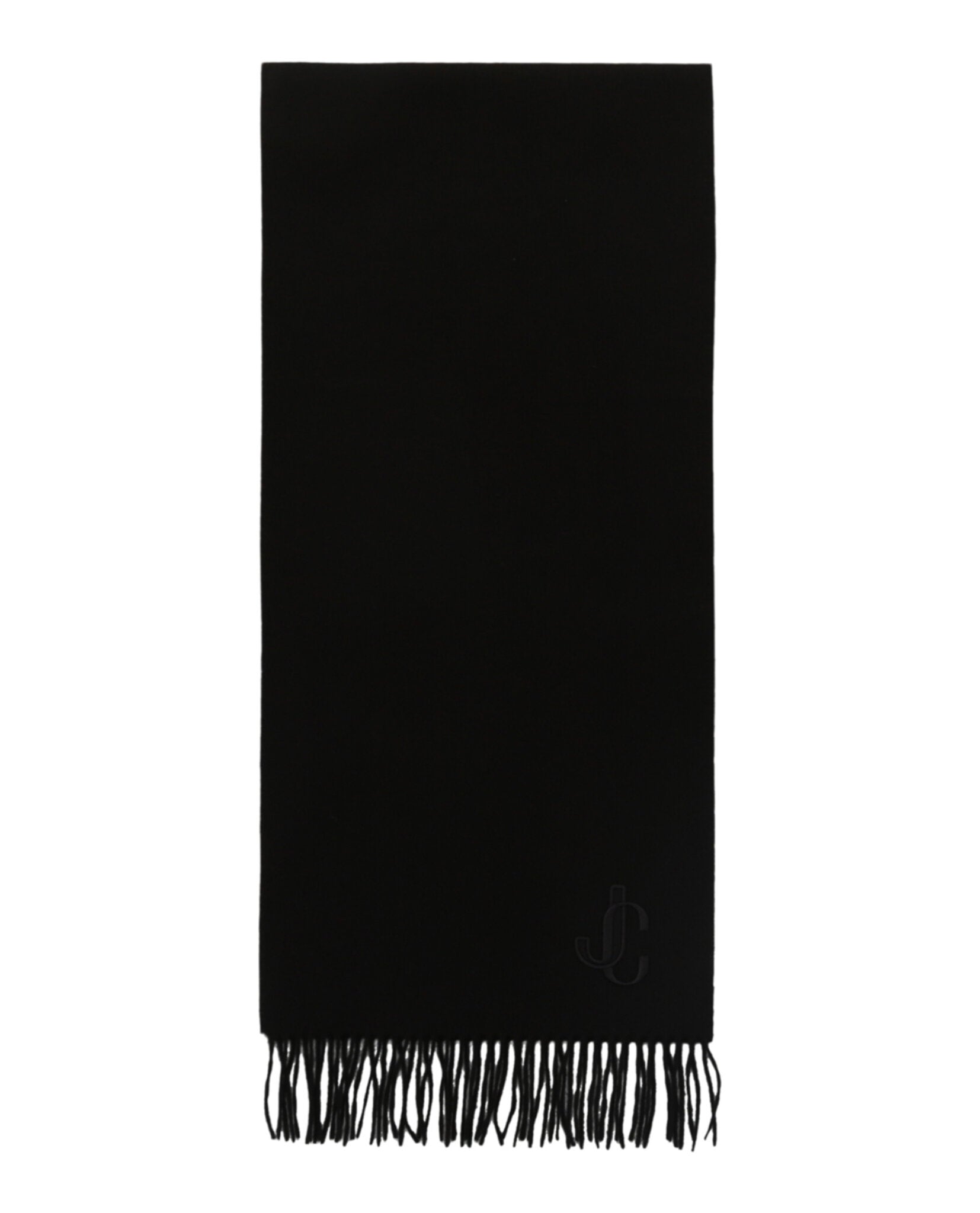 Jimmy Choo Cashmere Scarf Black-H6508-618-200-00002-NS Accessories - Tophatter Daily Deals