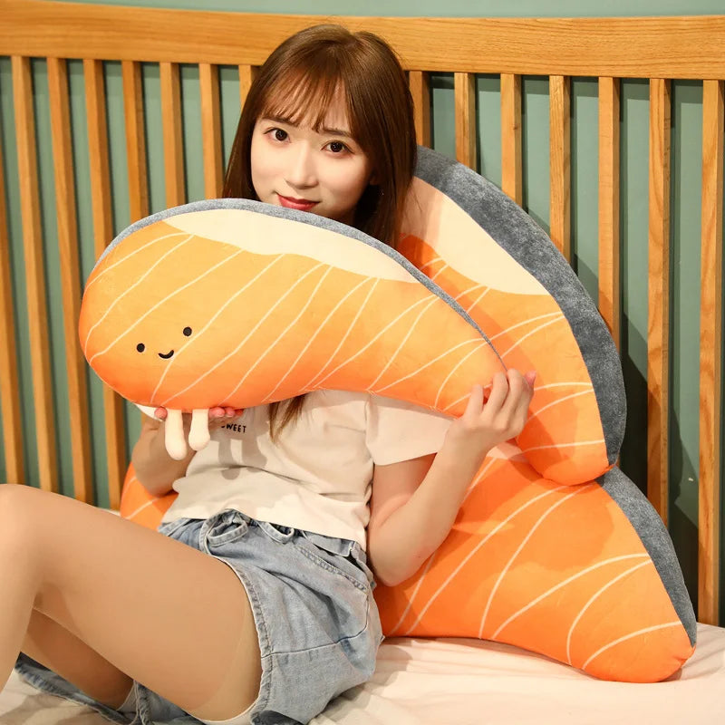 Salmon Nigiri Plush Sushi Food - Tophatter Daily Deals