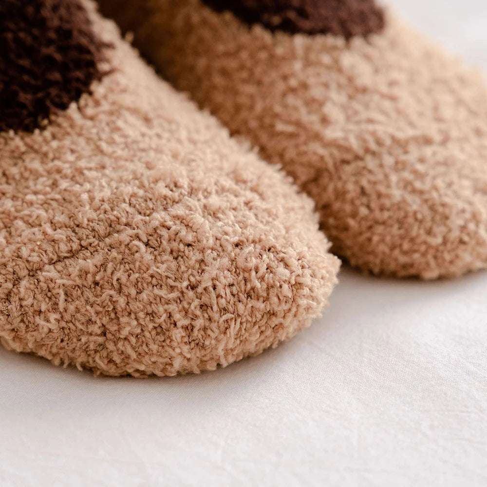 Cute Animal Fuzzy Socks Animals - Tophatter Daily Deals