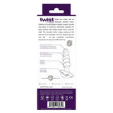 Twist Rechargeable Anal Vibe (Deep Purple) – Powerful 10 Mode Slim Anal Vibrator > Anal Range > Vibrating Butt Plugs - Tophatter Daily Deals