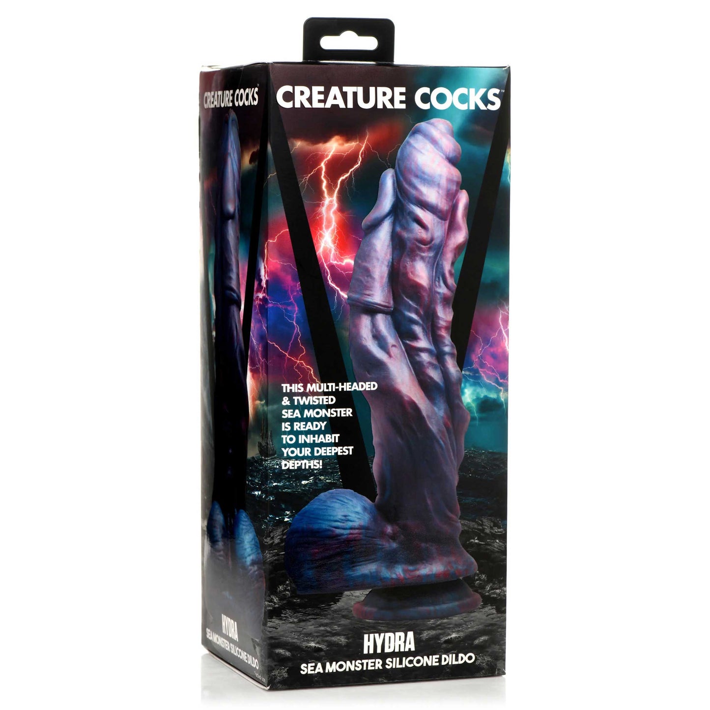 Creature Cocks Hydra (Dark Blue and Red) – 26.9 cm Silicone Dildo > Dildos > Fantasy - Tophatter Daily Deals