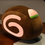 40cm Soft Fruit Cake Roll Plush Mantau Bun Pillow Cream Steamed Dim Sum Food - Tophatter Daily Deals
