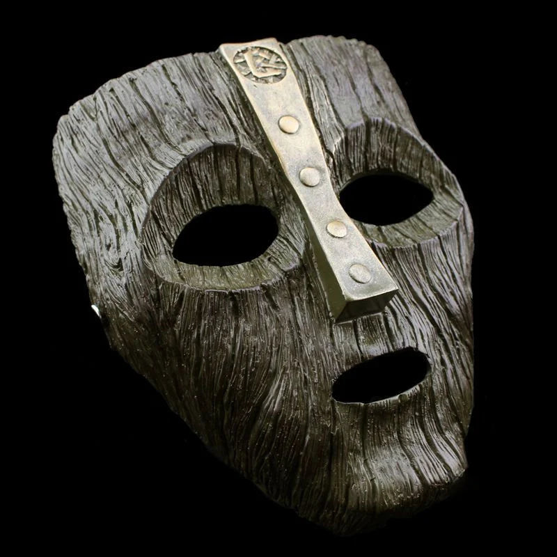 Loki Mask Resin Bark Masquerade Cosplay Mask Halloween 2025 God Of Mischief Prop Light Grey - Tophatter Daily Deals