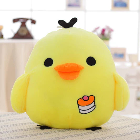 Yellow Chick Plush Chicken Kiiroitori Rilakkuma Chicken Stuffed Toy Animals - Tophatter Daily Deals
